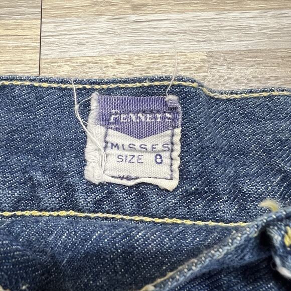 Vintage Ranchcraft Girl Jeans Capris Penney’s Size 8 - M202 - Picture 6 of 12